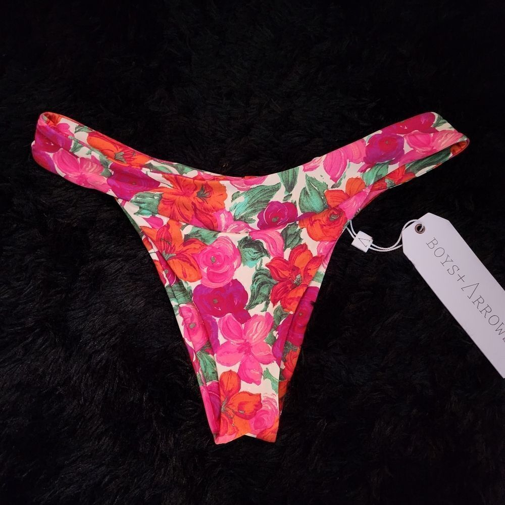 Floral Bikini Bottom Boys + Arrows